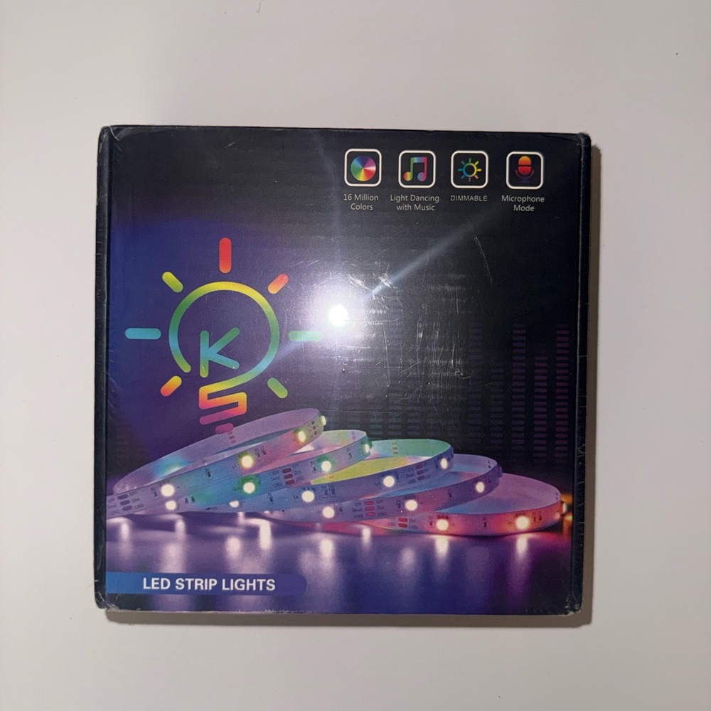 LED Strip Lights for Kids - Multicolor RGB Light Strip